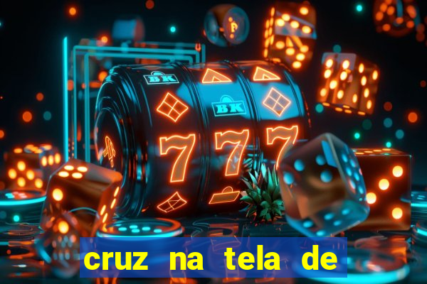 cruz na tela de cruz das